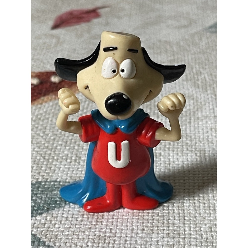 Vintage Underdog PVC Figure 3.5" 1990s Rare